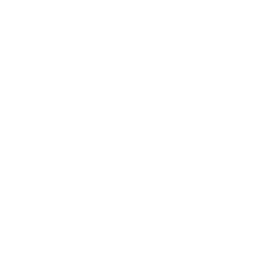 A white outline icon of a healthcare professional with long hair and a medical cross on the uniform, surrounded by a circular network of connected dots, on a light gray background.